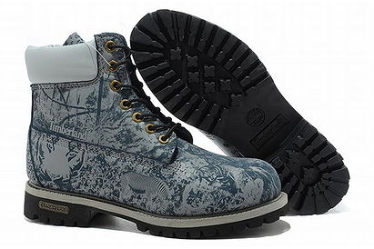 Timberland 6 Inch Premium Boots Mens Blue Waterproof