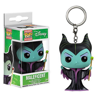 Maleficent Pocket Pop! Key Chain