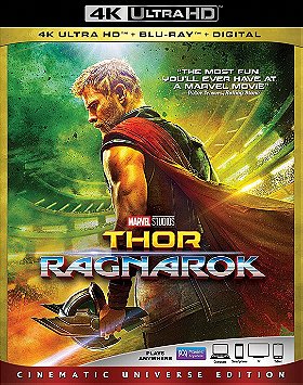 Thor: Ragnarok (4K Ultra HD + Blu-ray + Digital HD) (Cinematic Universe Edition) 