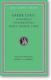 Greek Lyric, II (Loeb Classical Library)
