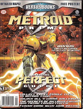Metroid Prime Versus Books Official Perfect Guide