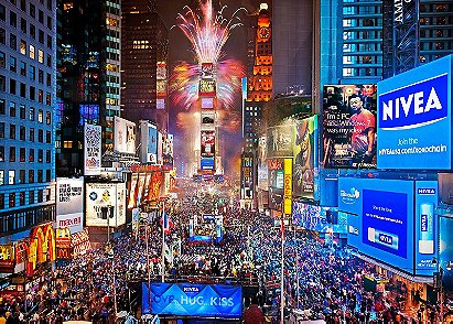 Times Square NYC New Year Eve