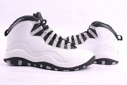 mens white black air jordans 10 shoes