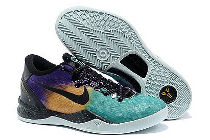 Nike Zoom Kobe VIII System 8 Easter Bryant Men Size Shoes Fiberglass Court Purple/Black/Laser Purple Colorways