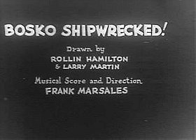 Bosko Shipwrecked!