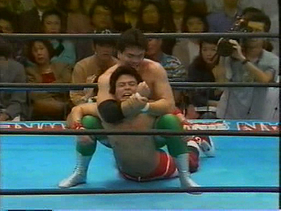Mitsuharu Misawa, Kenta Kobashi, & Jun Akiyama vs. Akira Taue, Toshiaki Kawada, & Yoshinari Ogawa (7/2/93)