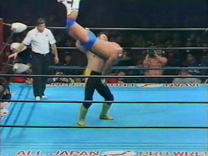 Toshiaki Kawada & Tsuyoshi Kikuchi vs. Akira Taue & Jun Akiyama (1/21/93)