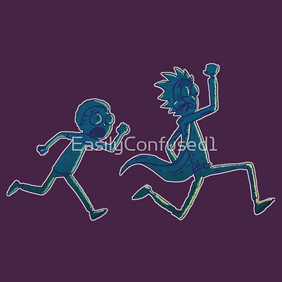 Rick and Morty Running