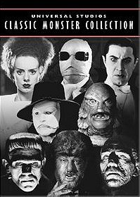 Universal Studios Classic Monster Collection (Dracula / Frankenstein / The Mummy / The Invisible Man