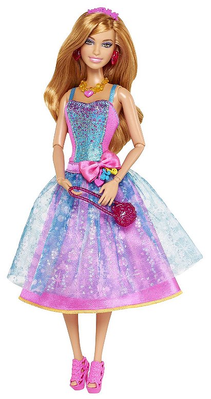 Barbie Fashionistas in The Spotlight Gown Doll, Blue