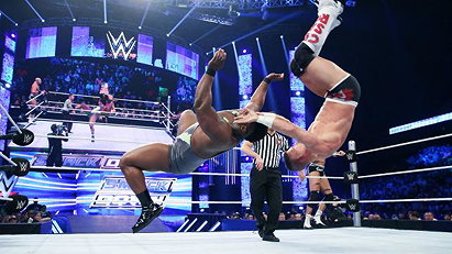 Tyson Kidd & Cesaro vs. Big E & Kofi Kingston (WWE, Smackdown 4/30/15)