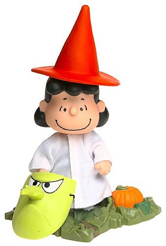 It’s the Great Pumpkin, Charlie Brown: Lucy Van Pelt with Halloween Costume