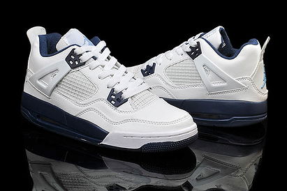 Womens Jordan Brand Blue/White Basketball Sneakers 