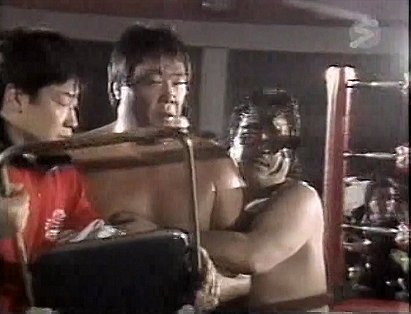 Genichiro Tenryu, Ricky Fuyuki & Toshiaki Kawada vs. Great Kabuki, Jumbo Tsuruta & Mighty Inoue (1990/01/25)