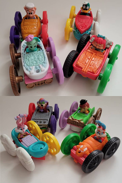 McDonald’s Happy Meal Toys 1990 – Tiny Toon Adventures Flip Cars
