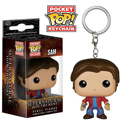 Supernatural Pocket Pop! Key Chain: Sam Winchester