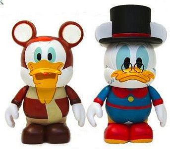 The Disney Afternoon Vinylmation Series 1: Scrooge McDuck and Launchpad