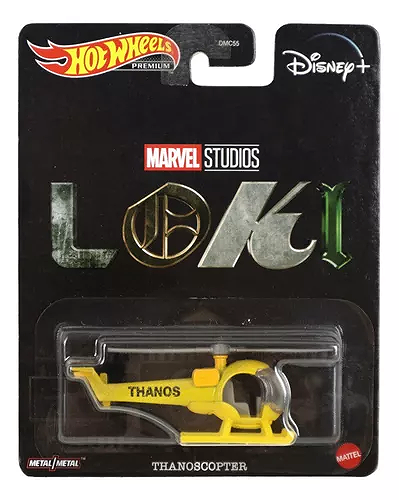 Hot Wheels Premium Loki Thanoscopter