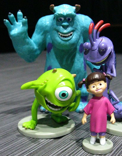 Monsters Inc. Figurine Playset