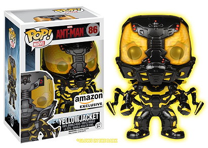 Ant-Man Pop!: Yellowjacket Glow in the Dark (Amazon Exclusive)