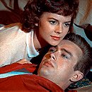 Natalie Wood & James Dean in « Rebel without a cause» (1955)
