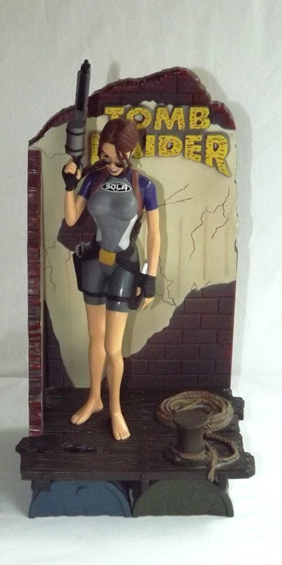 Tomb Raider Lara Croft in Wet Suit Figure