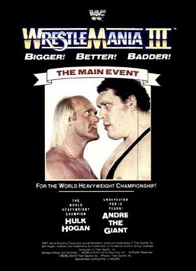 WWF: WrestleMania III [VHS]
