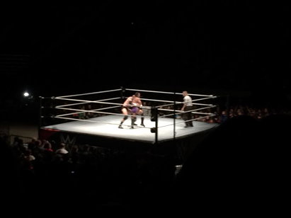 Bad News Barrett vs. Neville (WWE, Live 5/2/15)