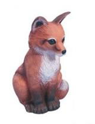 Fox Figurine - Red Fox Sitting, Kit (Art Line)