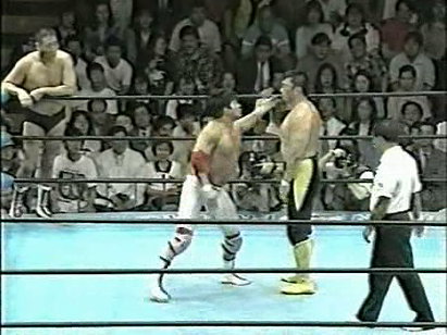 Toshiaki Kawada, Akira Taue, & Masanobu Fuchi vs. Mitsuharu Misawa, Jun Akiyama, Tsuyoshi Kikuchi (6/30/94)