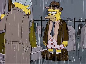 Raging Abe Simpson and His Grumbling Grandson in 'The Curse of the Flying Hellfish'