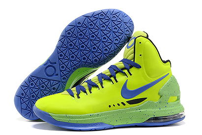 Kevin Durant V iD Volt Blue Black Mens Basketball Shoes