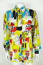 Versace Basquiat Print Shirt