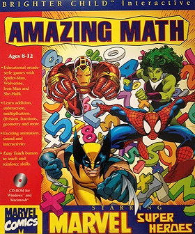 Marvel Comics Amazing Math