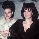 Natalie Wood and her sister Lana 