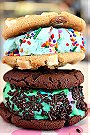 Cookie Ice Cream Sandwiches