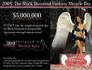 2008 Adriana Lima ~The Black Diamond Fantasy Miracle Bra