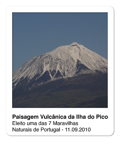 Paisagem Vulcânica da Ilha do Pico