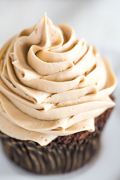 Mocha Cupcakes with Espresso Buttercream Frosting