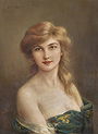 A Young Beauty by Albert Lynch