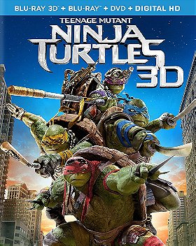 Teenage Mutant Ninja Turtles 3D (Blu-ray 3D + Blu-ray + DVD + Digital HD)