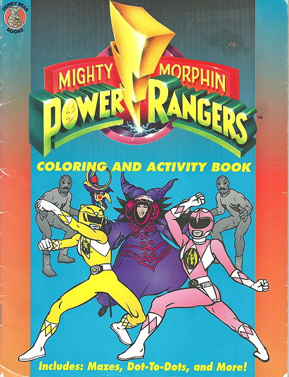 Mighty Morphin Power Rangers: Coloring and Activity Book