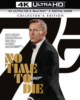 No Time to Die (4K Ultra HD + Blu-ray + Digital Code) (Collector's Edition)