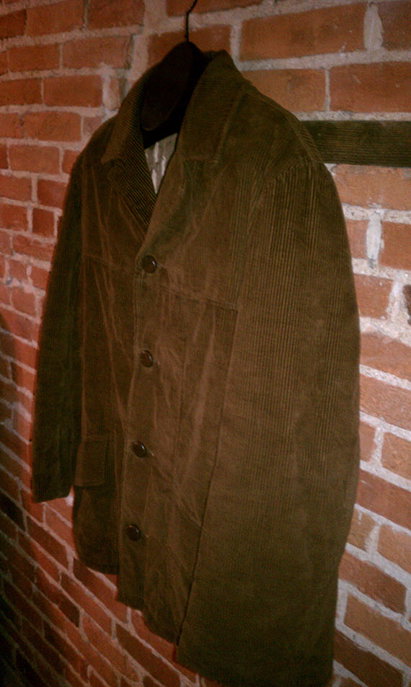 Fingerhut Chocolate Brown Corduroy Jacket (Brodie Bruce Jacket)