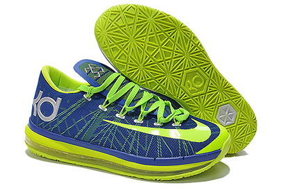 Cheap Nike Zoom KD VI (6) Elite Royal/Silver/Volt Mens Sneakers