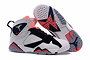 2015 Nike Air Jordan 7 GG Retro"Hot Lava"White/Black-Hot Lava Basketball Shoes Womens Sneakers 442960-106