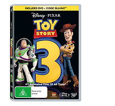 Toy Story 3- 2 Disc Blu ray + DVD combo pack