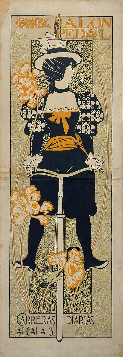 RIQUER Alexandre :  Salon Pedal, 1897