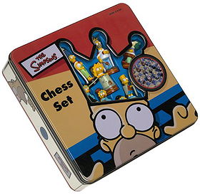 The Simpsons Chess Set