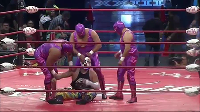 Los Psycho Circus vs. Los Villanos (AAA, Triplemania XXIII)